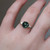 S815-LYDIA-YG-NVST3452 - Ring on Hand