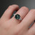 S819-FLORA-RG-NVST3452 - Ring on Hand