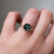 S828-SYLVIA-RG-NVST3452 - Ring on Hand