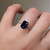 S807-SERENITY-WG-NVST3470 - Ring on Hand