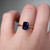 S826-CELINE-RG-NVST3470 - Ring on Hand