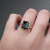 S824-ZARA-RG-NVST3474 - Ring on Hand