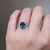 S809-CHLOE-YG-NVST3610 - Ring on Hand