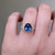 S823-FLEUR-RG-NVST3610 - Ring on Hand