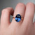 S801-LEAH-RG-NVST3611 - Ring on Hand