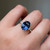 S811-FAYE-WG-NVST3611 - Ring on Hand