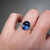 S817-CLARA-RG-NVST3611 - Ring on Hand