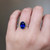 S809-CHLOE-YG-NVST3635 - Ring on Hand