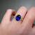 S817-CLARA-YG-NVST3635 - Ring on Hand