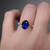 S822-ARIA-YG-NVST3635 - Ring on Hand