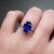 S832-ALEXANDRA-RG-NVST3635 - Ring on Hand