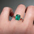 S814-TRINITY-WG-NVSTE3646 - Ring on Hand