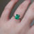 S815-LYDIA-WG-NVSTE3646 - Ring on Hand
