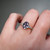 S817-CLARA-WG-NVST3737 - Ring on Hand
