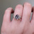 S823-FLEUR-WG-NVST3737 - Ring on Hand