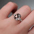 S812-SARAH-WG-NVST3741 - Ring on Hand