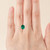 0.97 ct Oval Green Emerald - Nolan and Vada