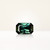 1.00 ct Radiant Australian Parti Teal Sapphire - Nolan and Vada