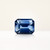 2.44 ct Emerald Cut Blue Sapphire - Nolan and Vada