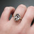 S832-ALEXANDRA-YG-NVST3814 - Ring on Hand