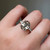 S811-FAYE-WG-NVST3819 - Ring on Hand