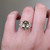 S823-FLEUR-YG-NVST3819 - Ring on Hand