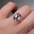 S812-SARAH-RG-NVST3828 - Ring on Hand