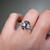 S817-CLARA-WG-NVST3828 - Ring on Hand