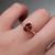 S812-SARAH-RG-NVSTL3787 - Ring on Hand