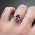 S832-ALEXANDRA-WG-NVSTL3789 - Ring on Hand