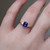 S815-LYDIA-RG-NVST3803 - Ring on Hand
