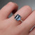 S812-SARAH-WG-NVST3829 - Ring on Hand