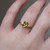 S815-LYDIA-YG-NVST3840 - Ring on Hand