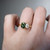 S831-HARRIET-YG-NVST3890 - Ring on Hand
