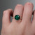 S804-VICTORIA-RG-NVSTEL3796 - Ring on Hand