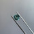 1.26 ct Round Teal Sapphire - Nolan and Vada