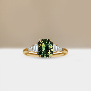 Avar Rings Nolan and Vada: Sapphire Engagement Rings