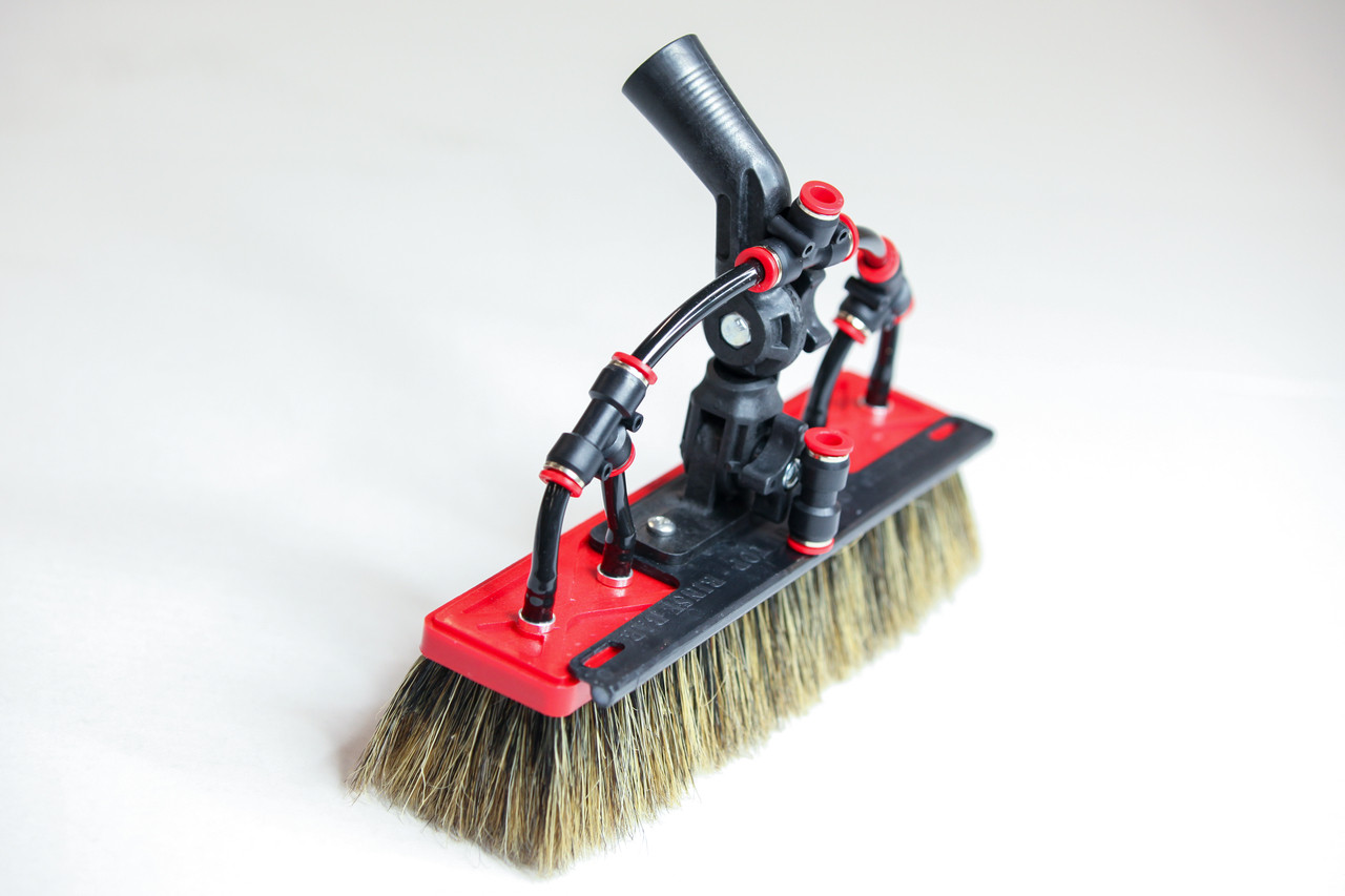 Water Fed Brush │ Alpha Scrubber, Commercial Grade /Tucker