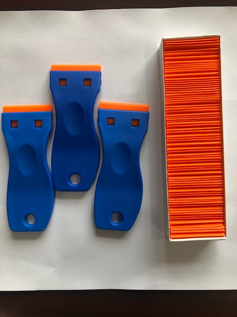 Plastic Scraper Set