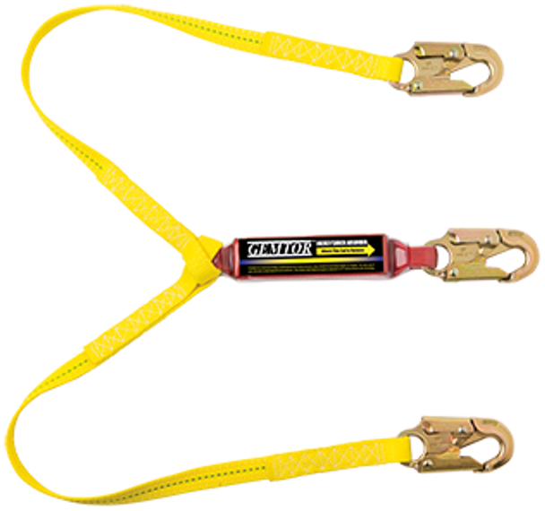 GEMTOR 2 Leg Lanyard 100% Tie-Off