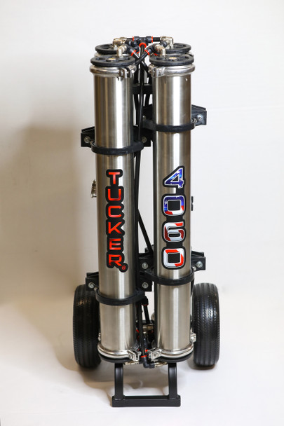 Tucker® 4-Stage RO/DI Cart