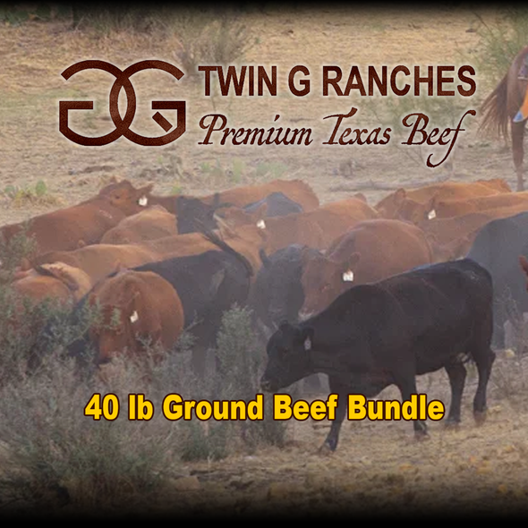 40 lb Ground Beef Bundle