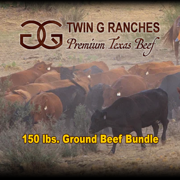 150 lbs. Ground Beef Bundle