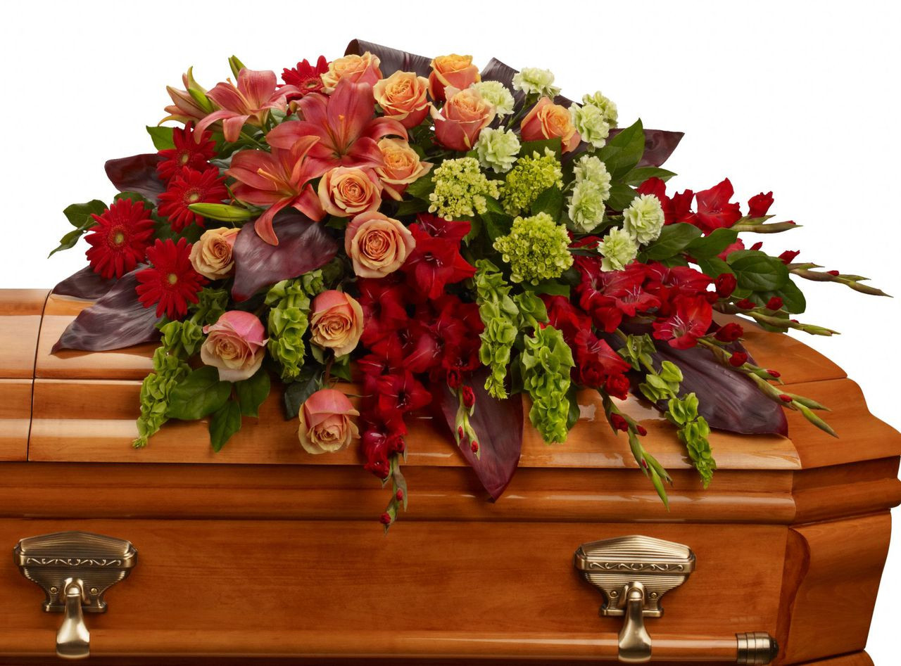 Funeral Flowers, Coffin Wreath Letters