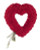 Forever Loved Heart Shaped Red Carnation Sympathy Spray from Sympathy Flower Shop. An open-center heart arrives on an easel covered with red carnations accented with eucalyptus. Heart is approximately 21" W x 28" H
SKU SYM109