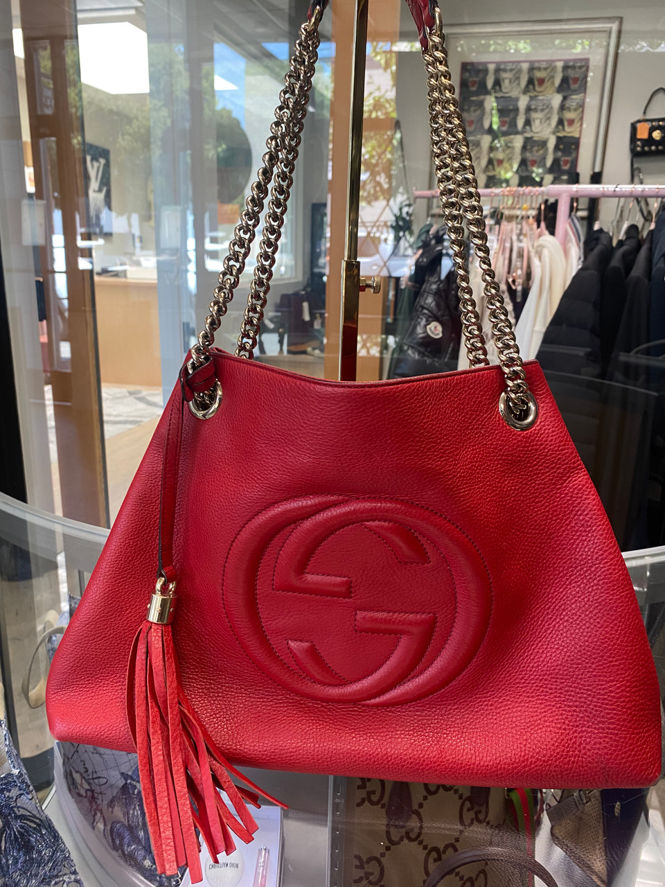 Gucci Soho Interlocking G logo