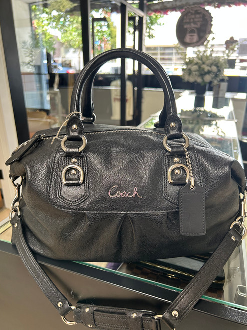 Black Coach Handbag #1