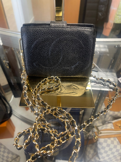 Chanel wallet on a chain