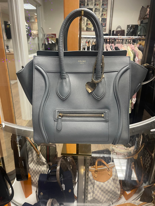 Celine micro luggage handbag