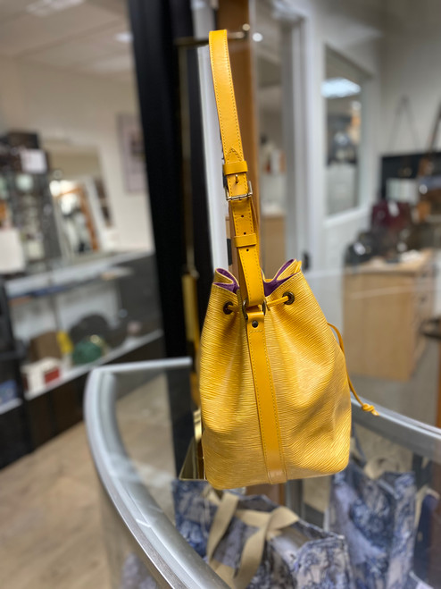 Louis Vuitton yellow EPI petit